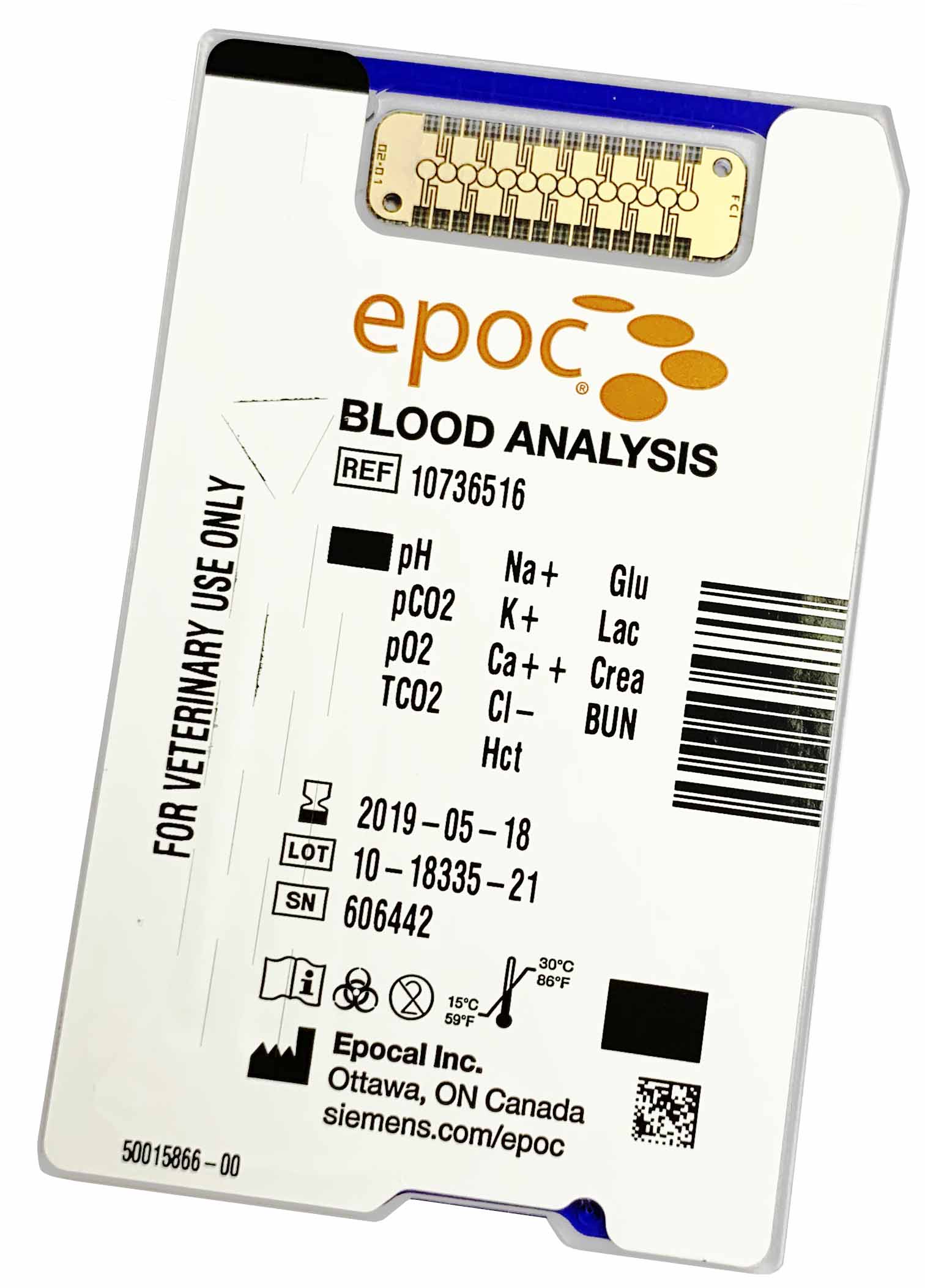 epoc Portable Blood Gas Electrolyte and Critical Care Analyser